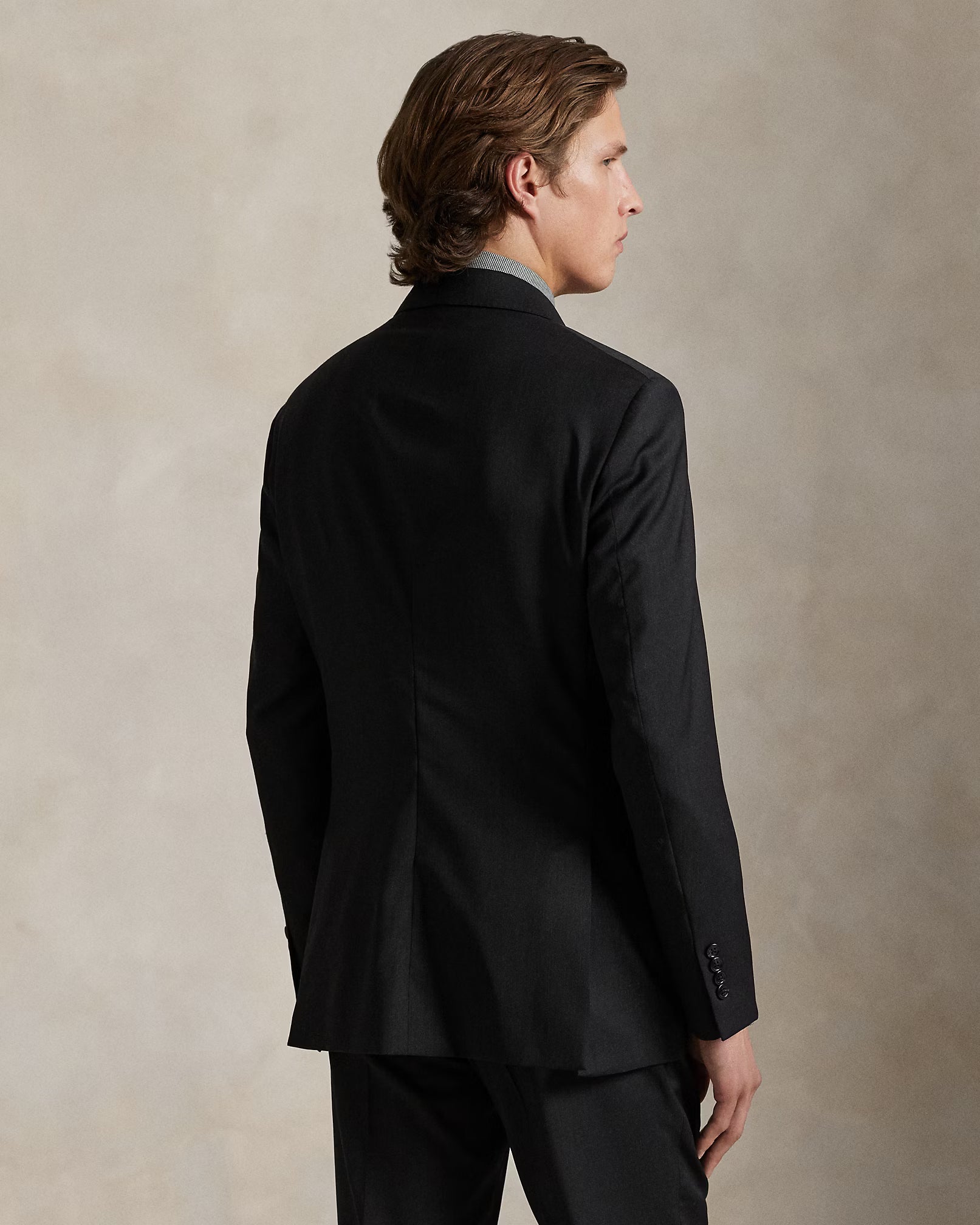 Costume en sergé de laine Tailored Fit