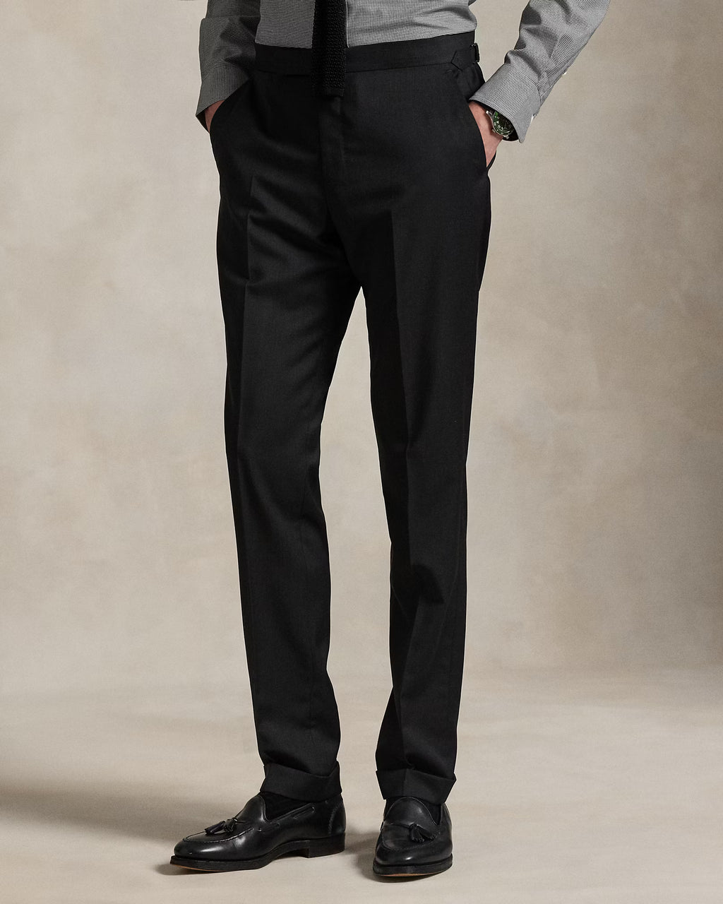 Costume en sergé de laine Tailored Fit