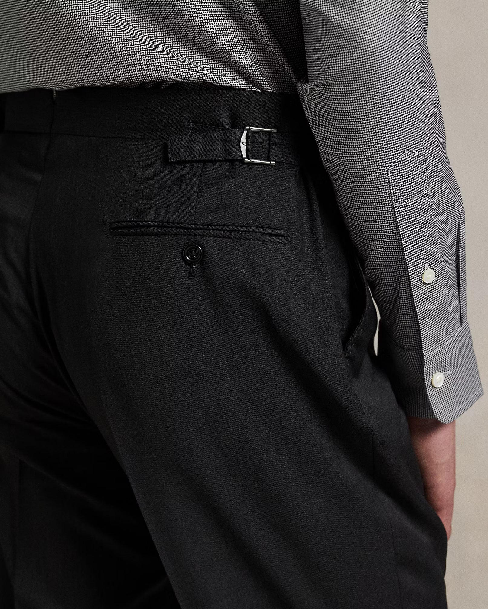 Costume en sergé de laine Tailored Fit