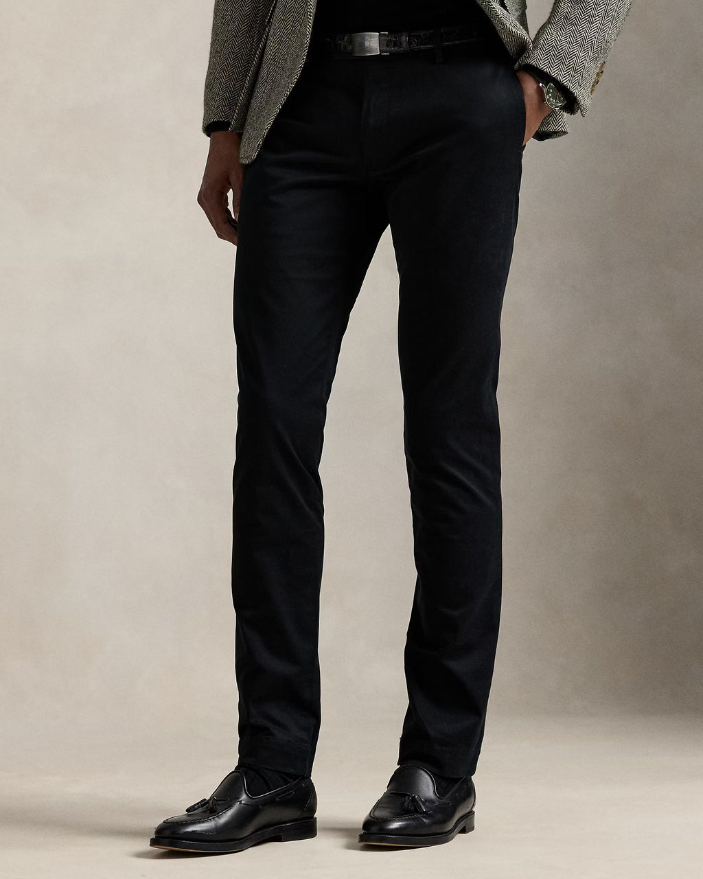 Slim stretch chino trousers