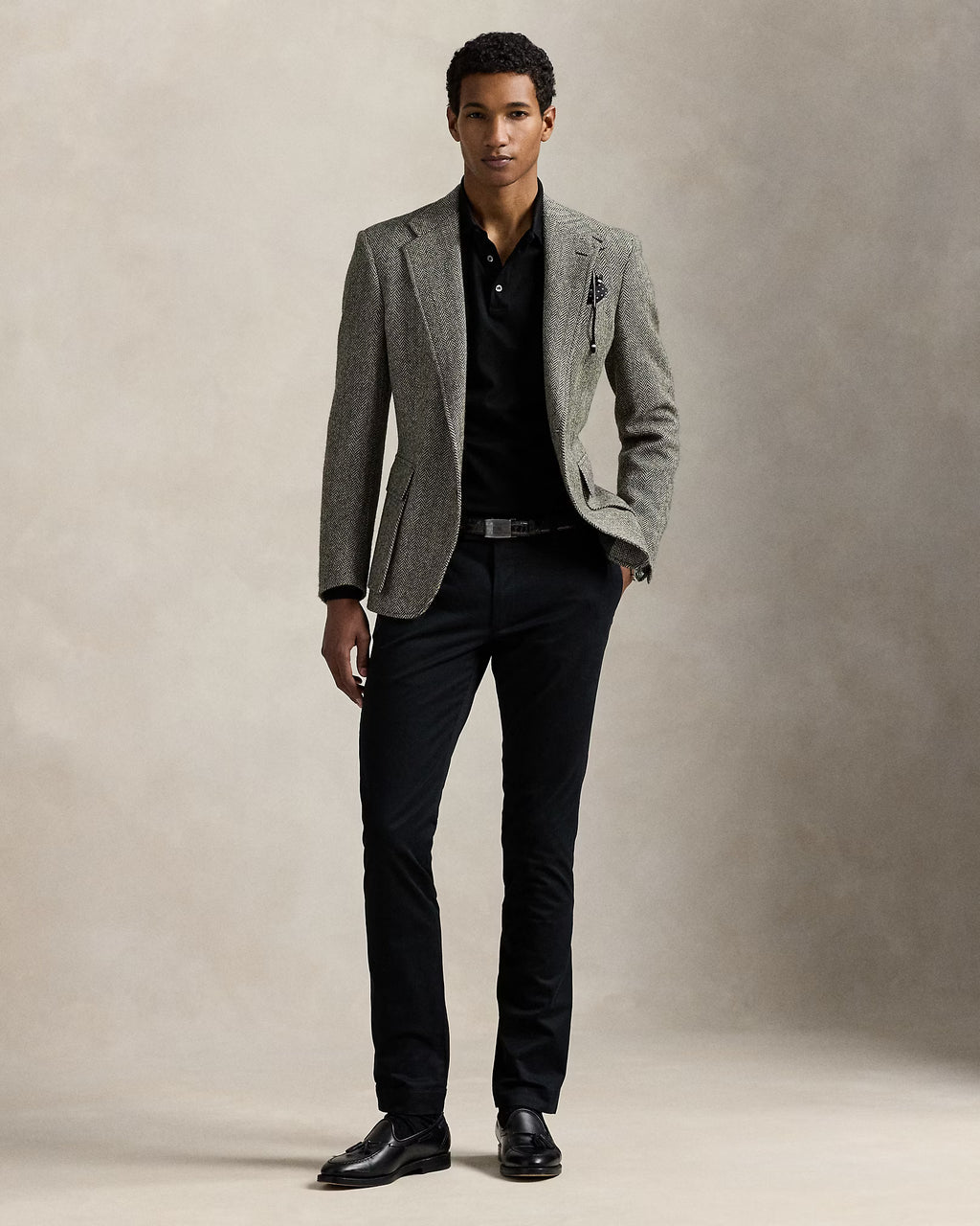 Slim stretch chino trousers