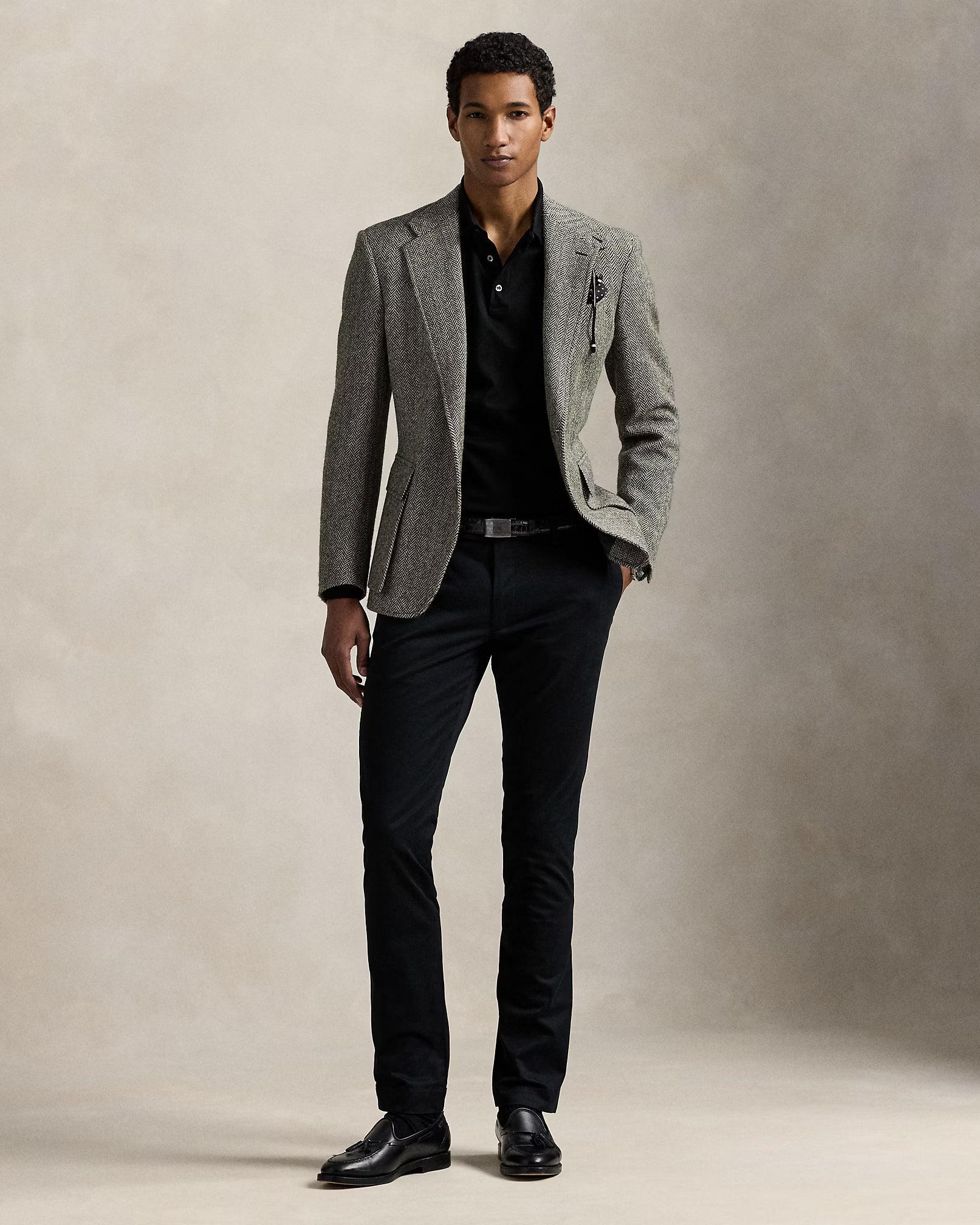 Slim stretch chino trousers