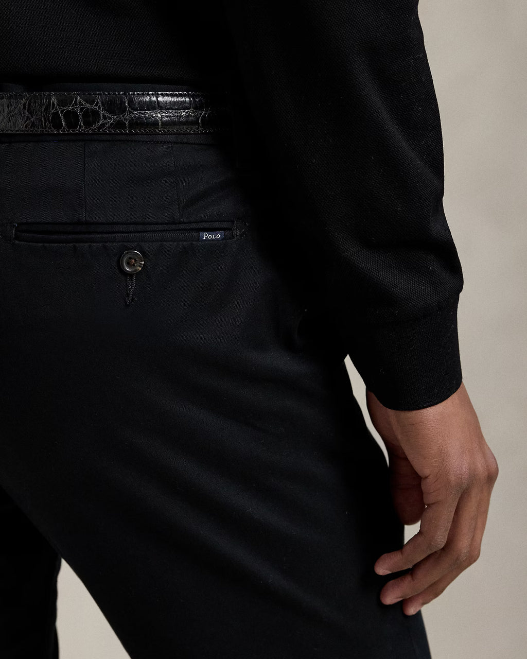 Slim stretch chino trousers
