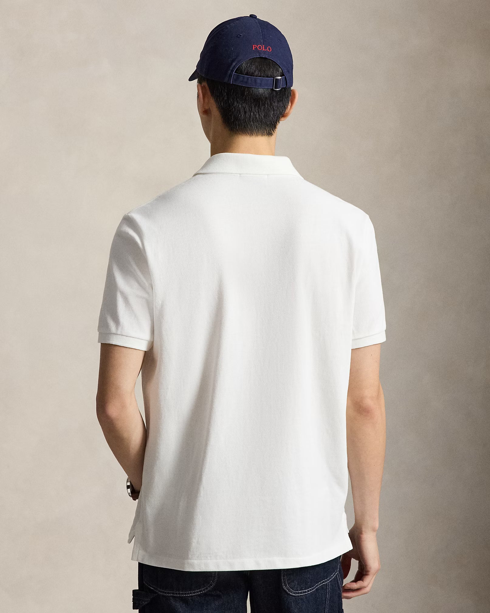 Le polo iconique en coton piqué