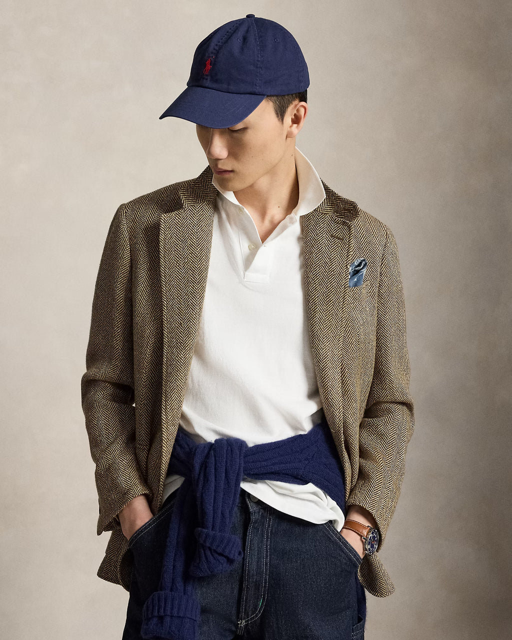 Le polo iconique en coton piqué