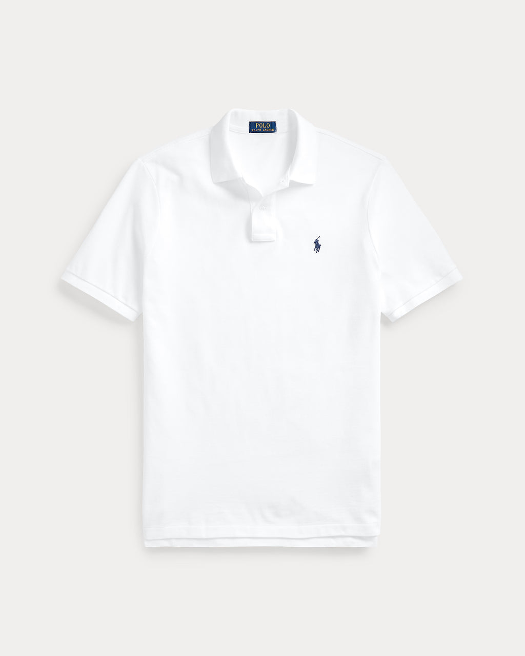 Le polo iconique en coton piqué