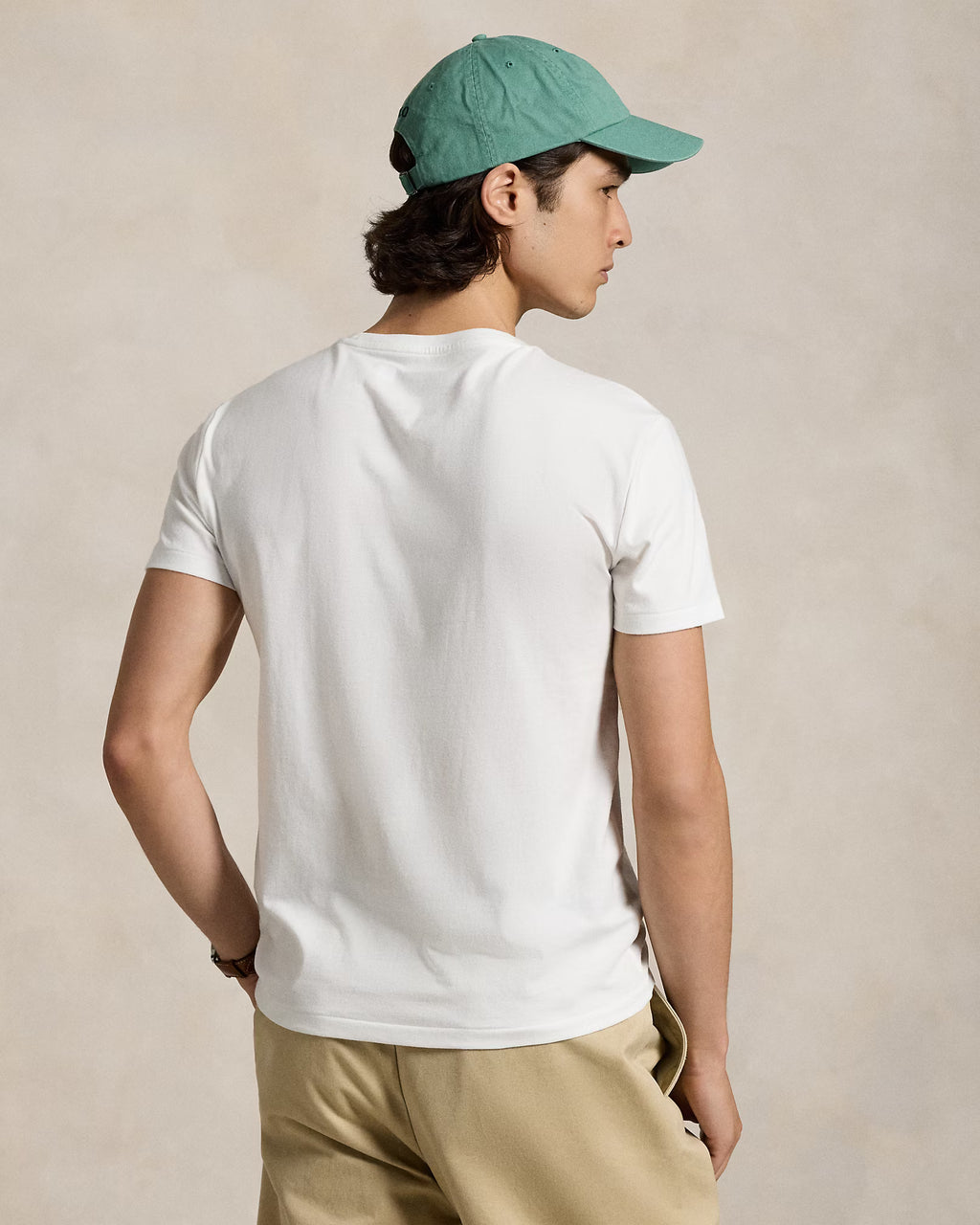T-shirt col rond jersey coupe ajustée