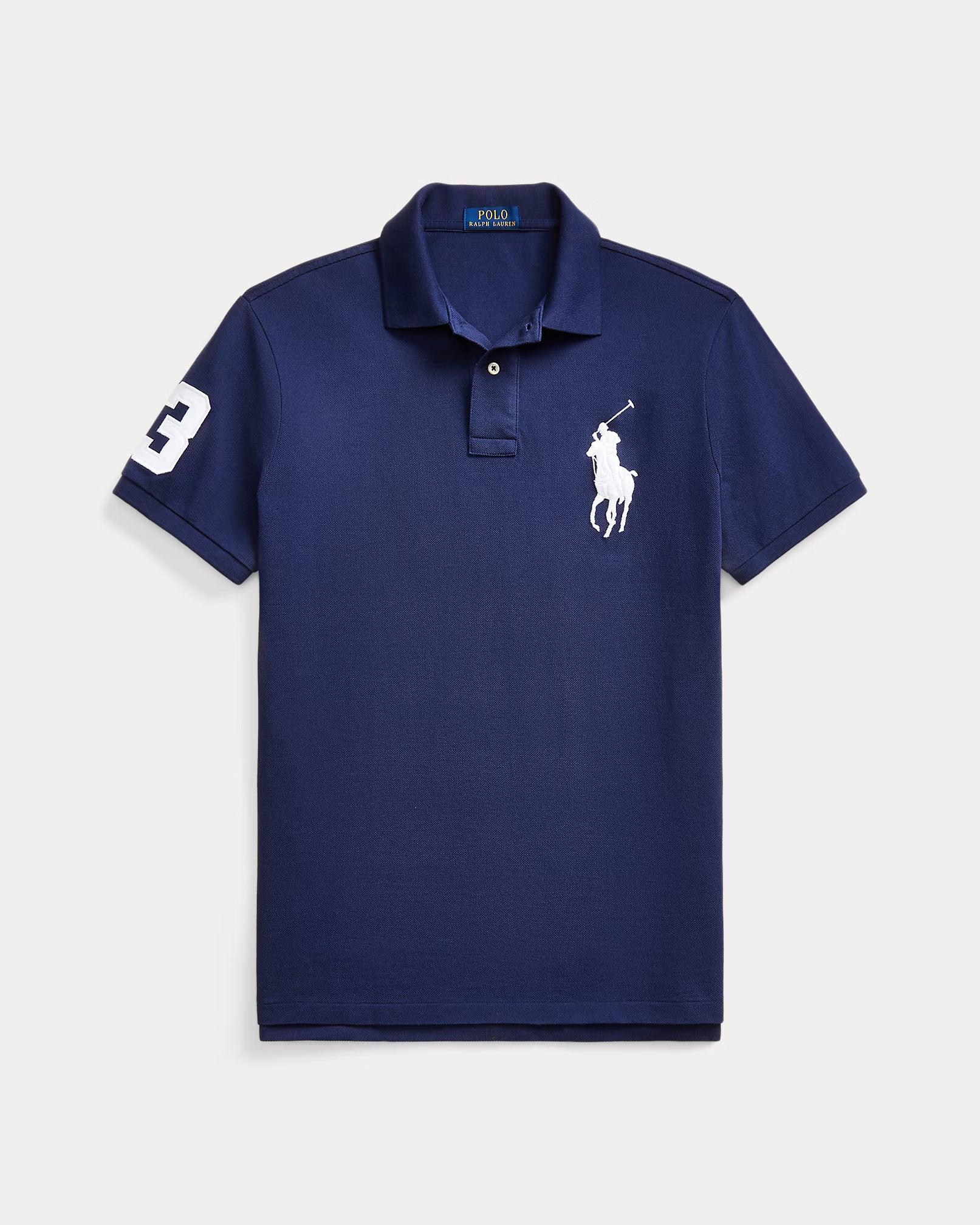 Polo ultra cintré en coton piqué