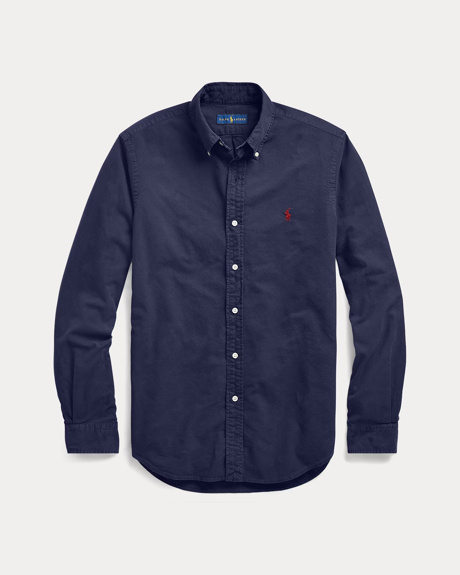 Chemise Oxford teinte en pièce Slim Fit