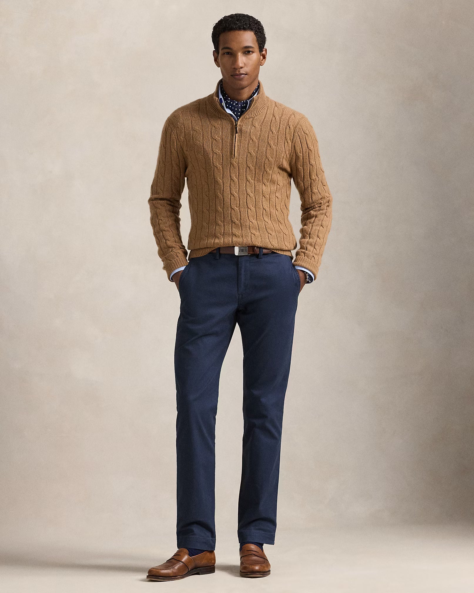 Pantalon Bedford stretch Straight Fit