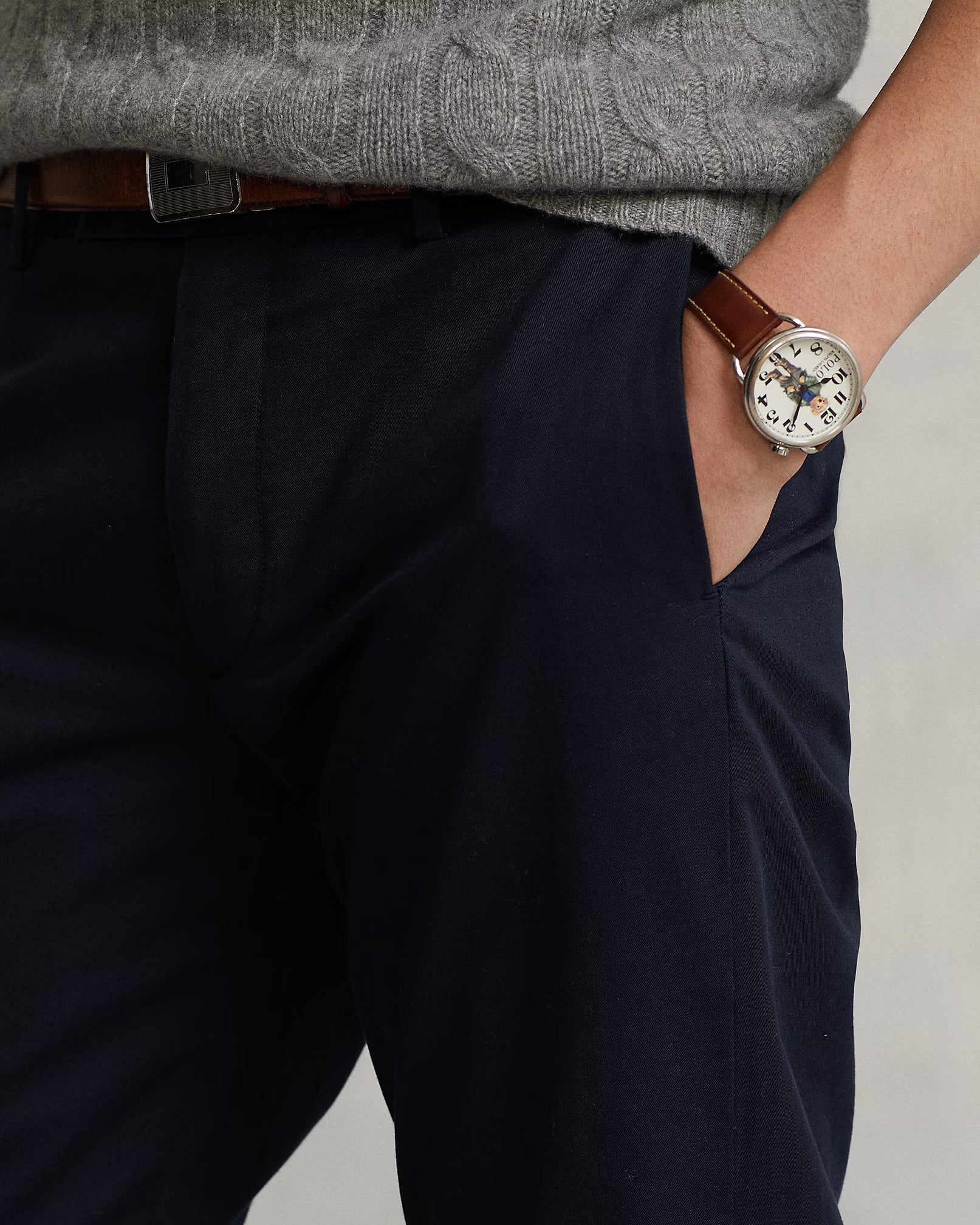 antalon chino droit stretch