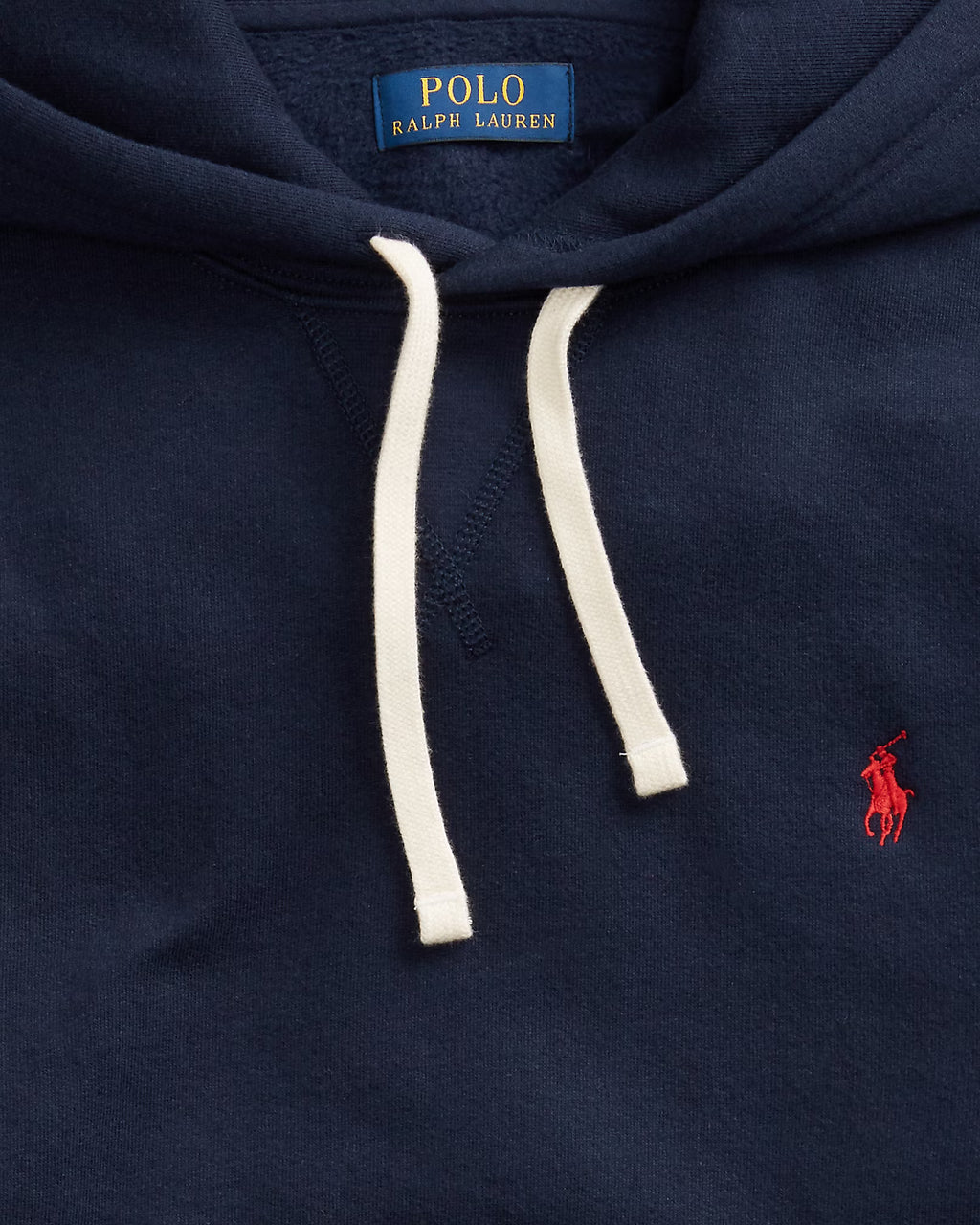 Le sweat à capuche RL en molleton
