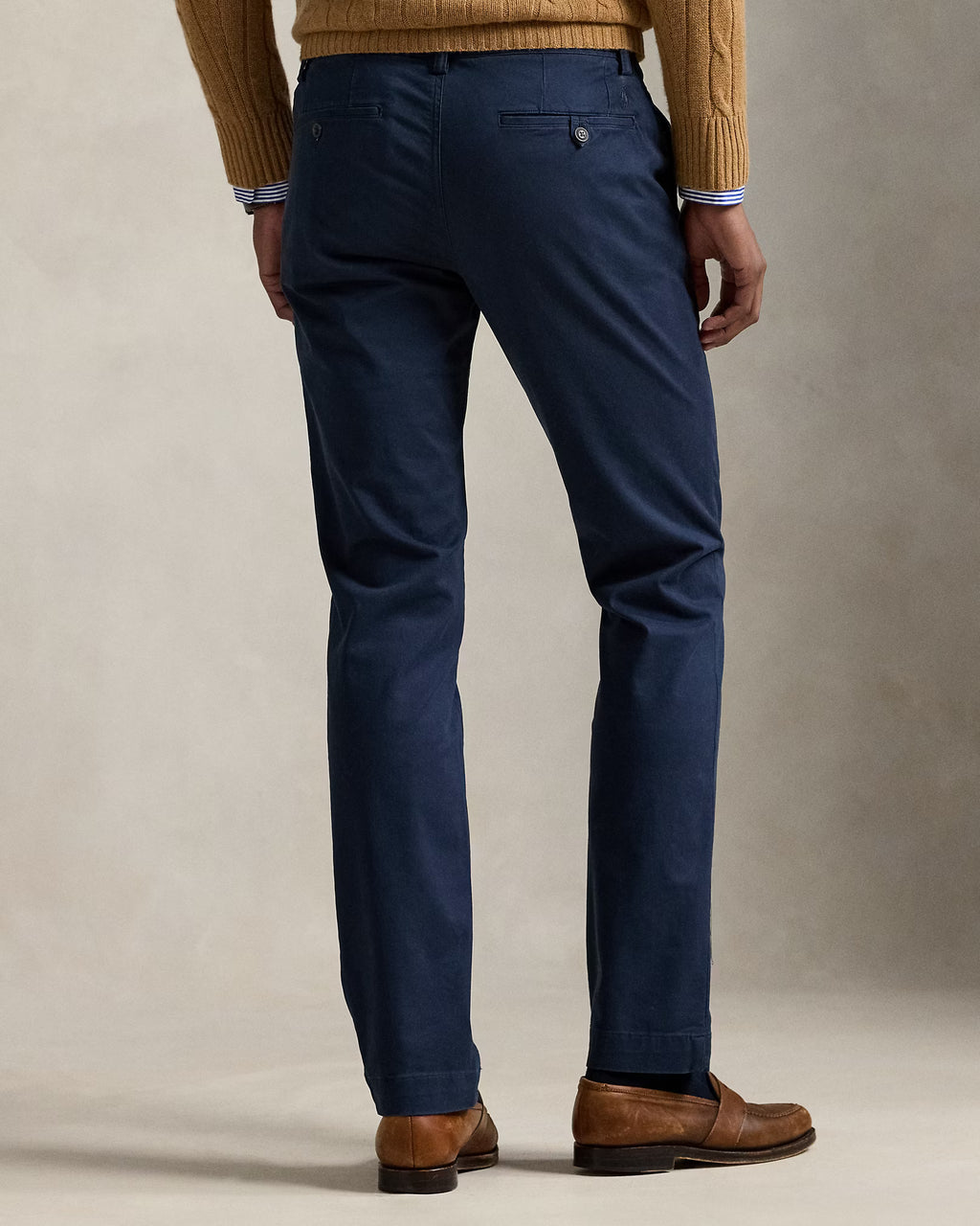 Pantalon chino slim stretch lavé