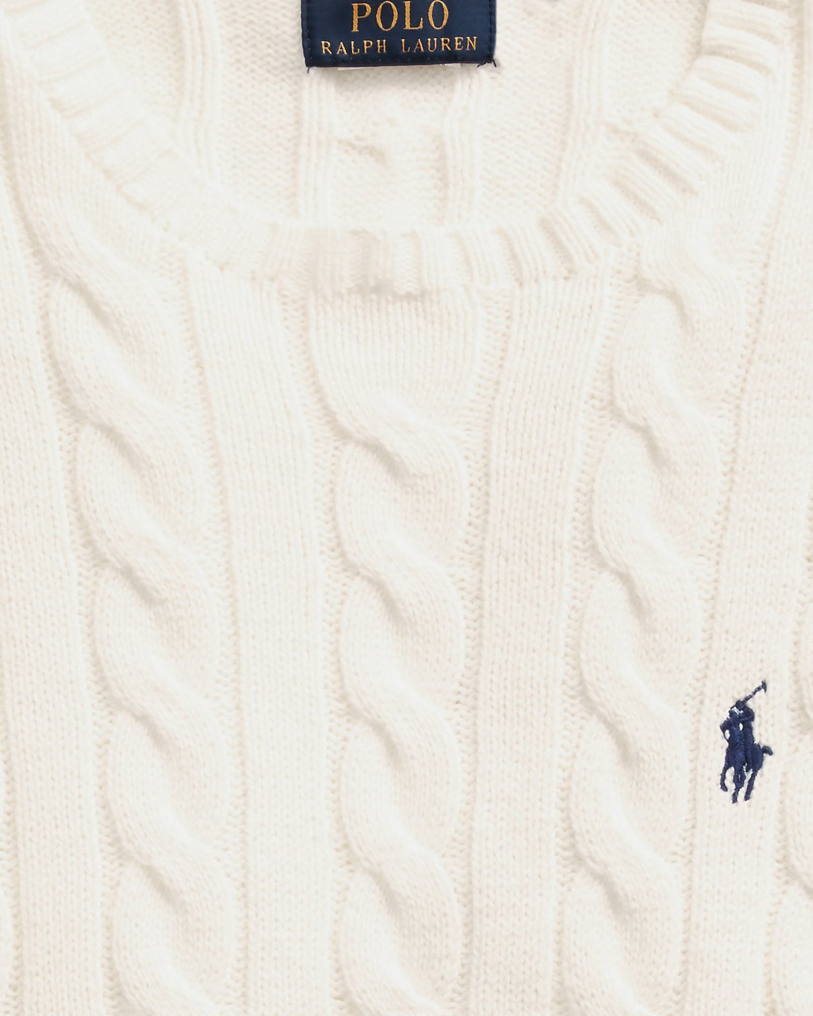 Pull en coton torsadé