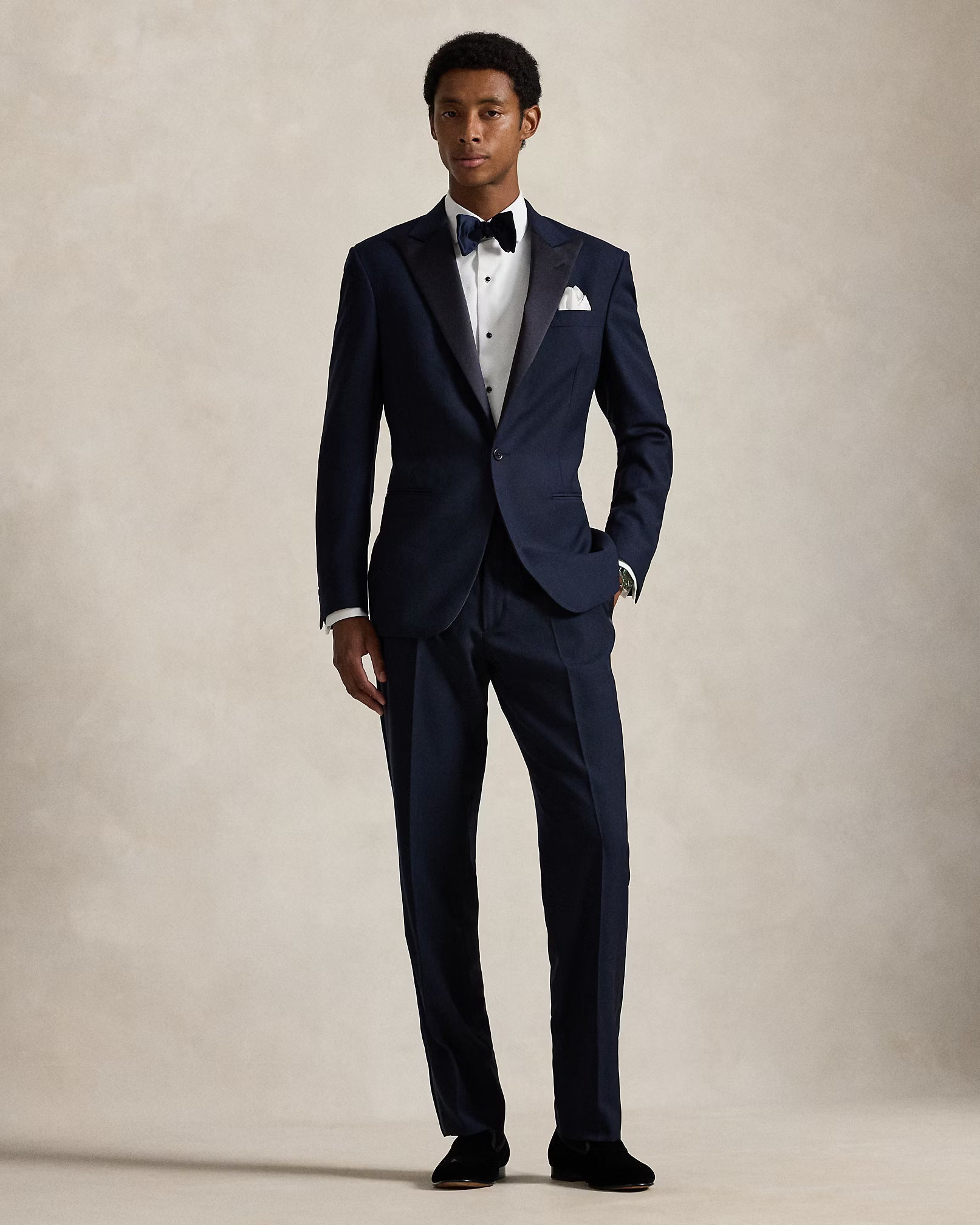 Smoking Polo Tailored Fit barathéa laine
