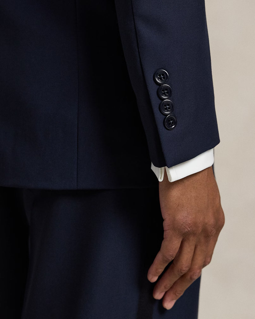 Smoking Polo Tailored Fit barathéa laine