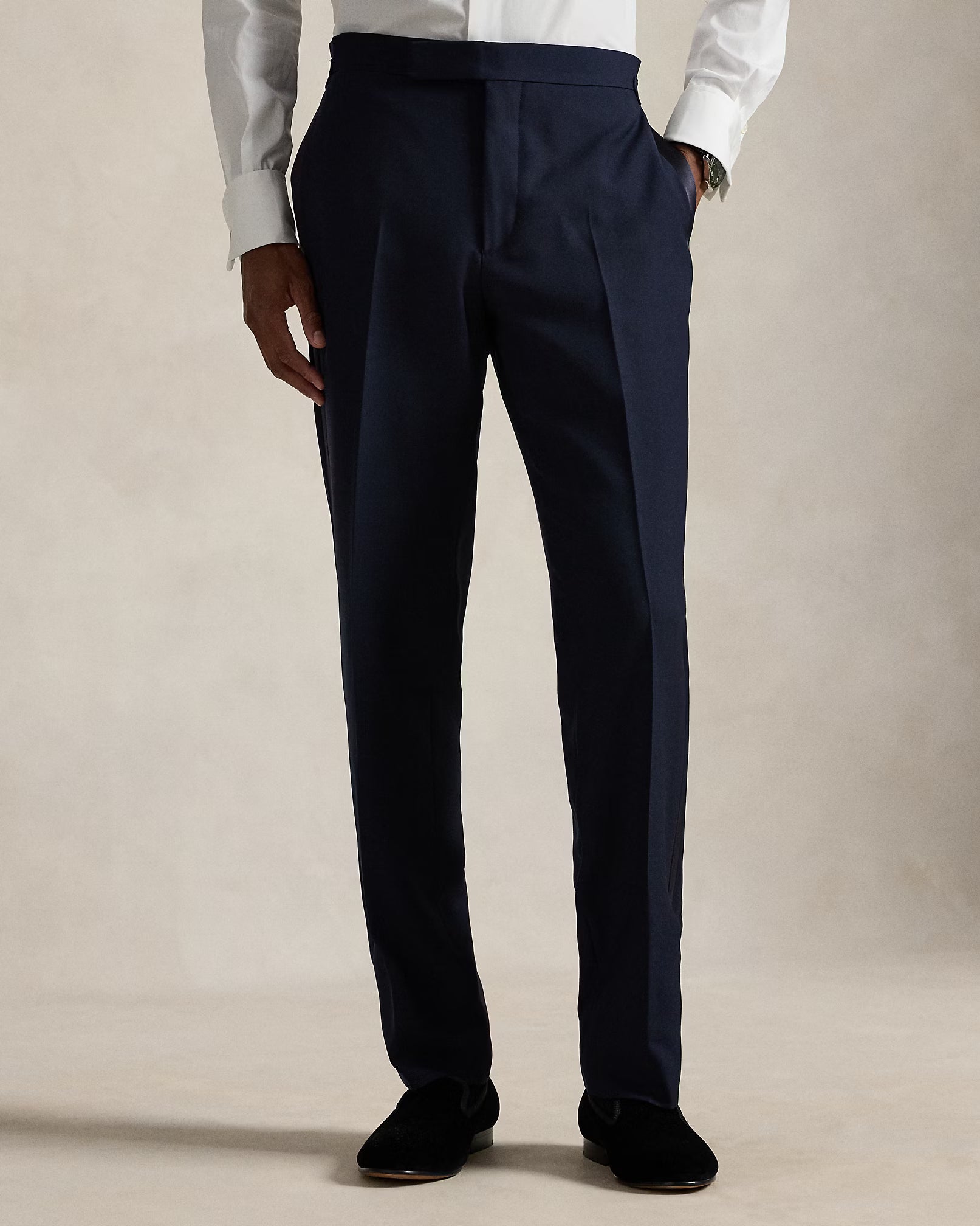 Smoking Polo Tailored Fit barathéa laine