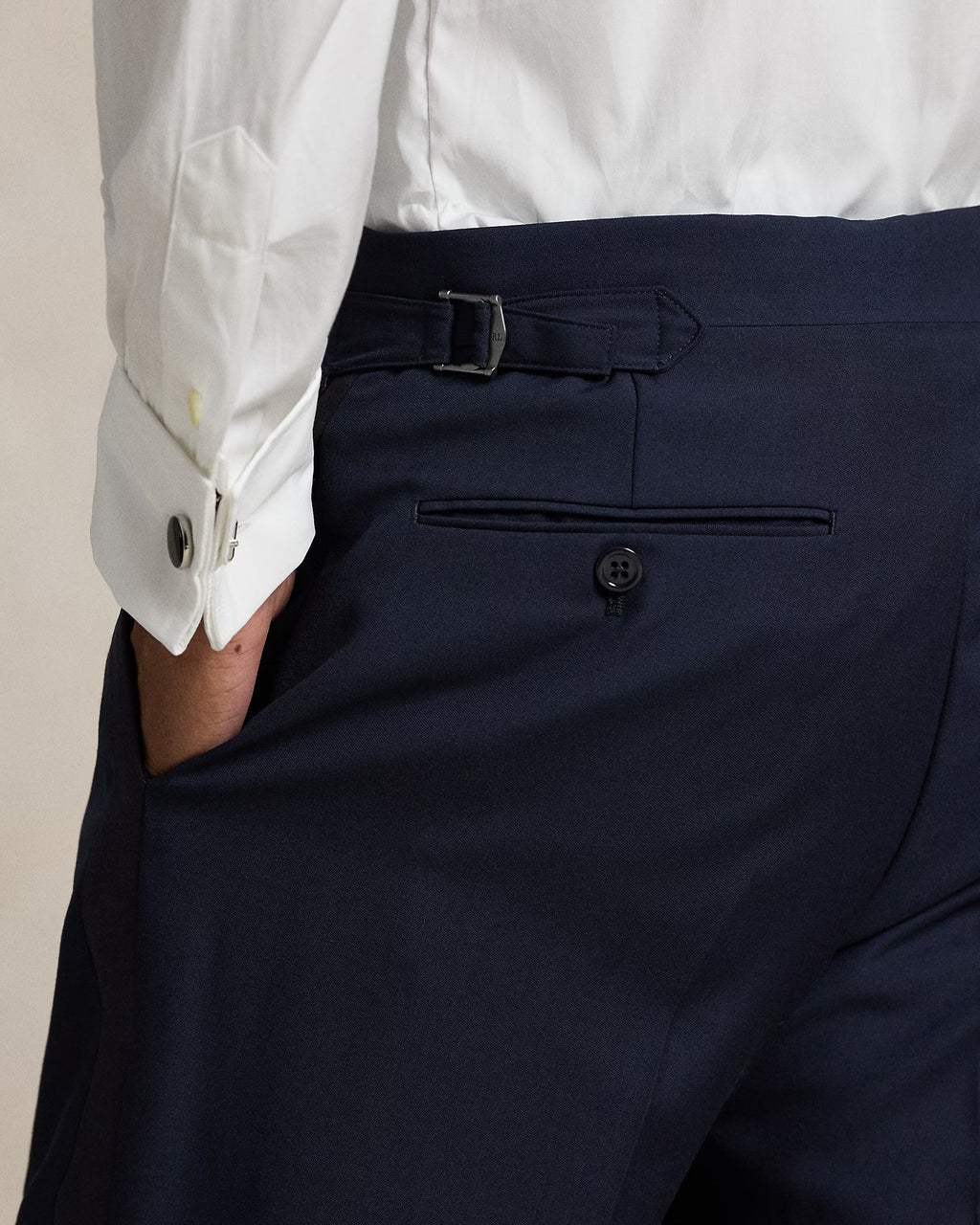Smoking Polo Tailored Fit barathéa laine