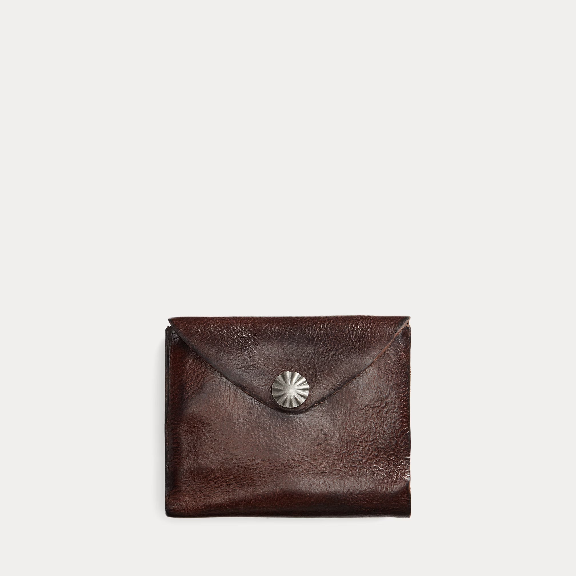 Portefeuille enveloppe en cuir