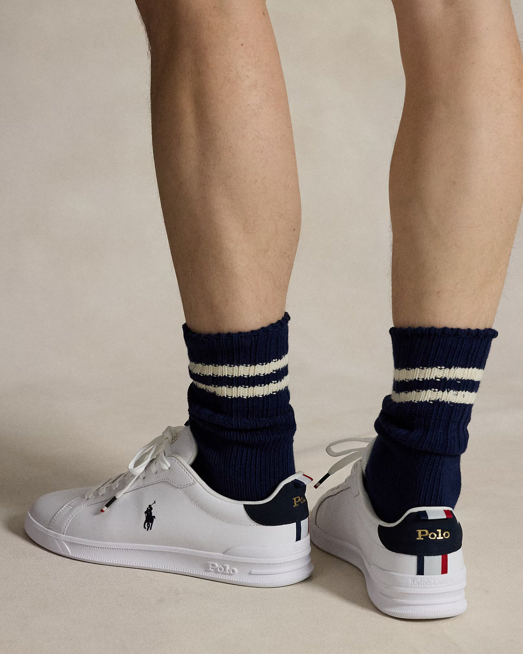 Baskets traditionnelles Court II en cuir