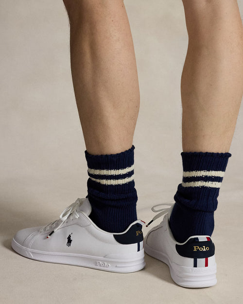 Baskets Heritage Court II en cuir