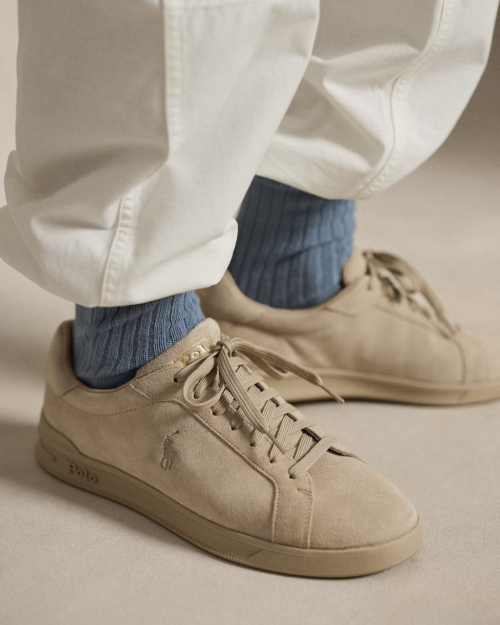 Baskets Heritage Court II en daim