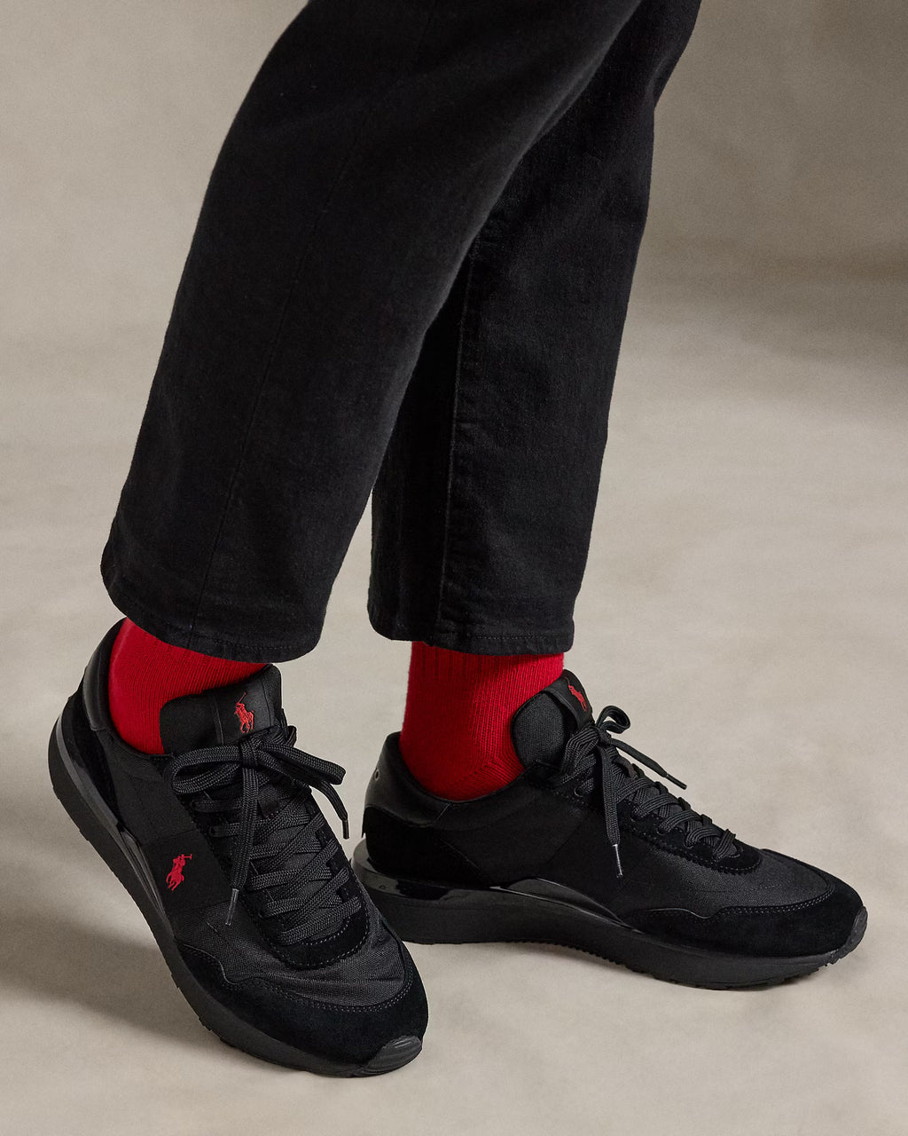 Baskets Train 89 en daim et Oxford