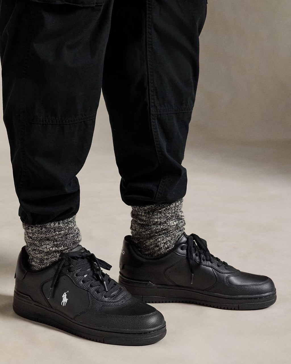 Baskets Masters Court en cuir