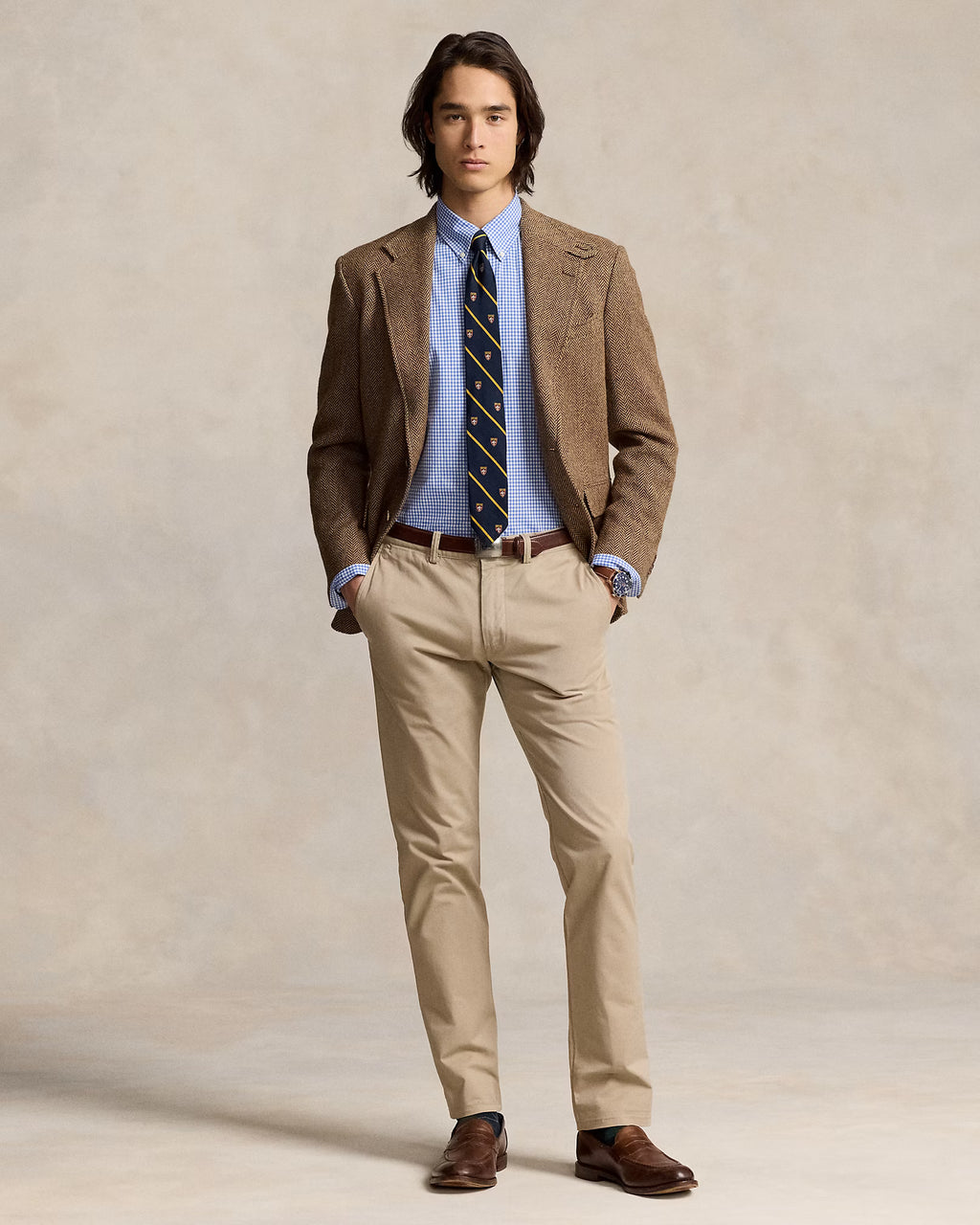 Chemise Slim Fit à carreaux stretch
