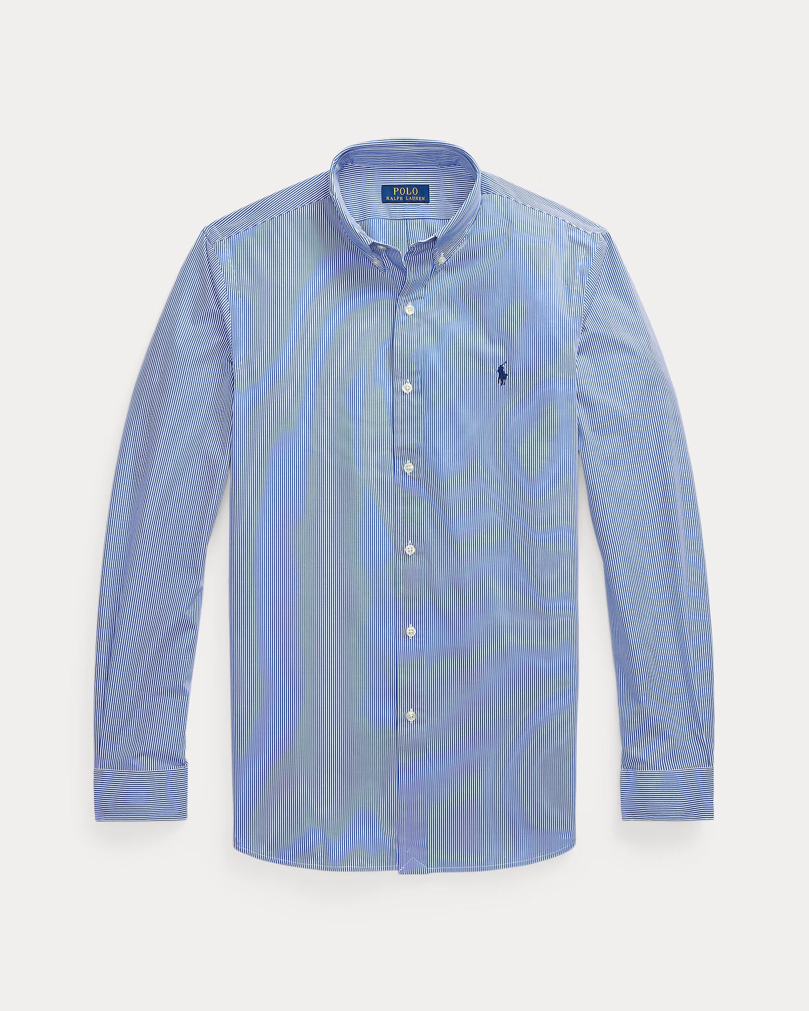 Chemise rayée cintrée popeline stretch