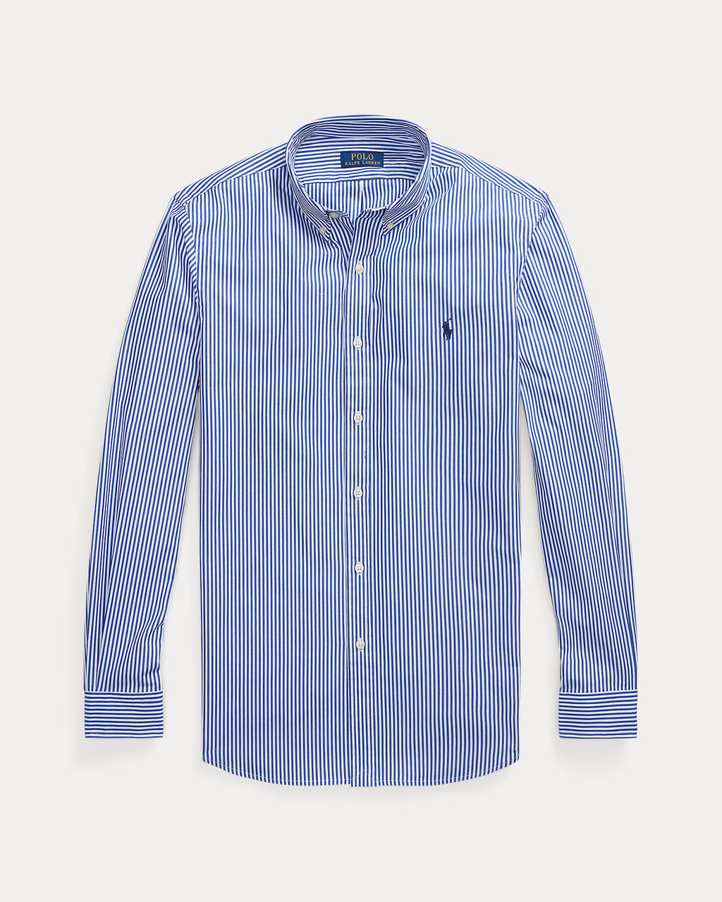Chemise rayée cintrée popeline stretch