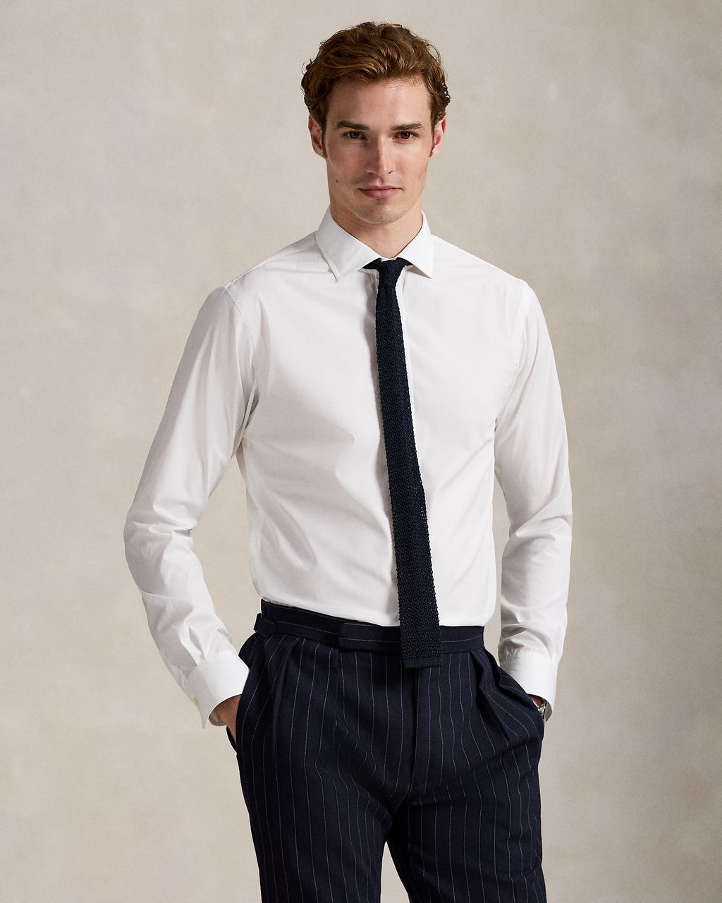 Chemise Custom Fit en popeline