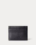 Porte-cartes en cuir chagrin
