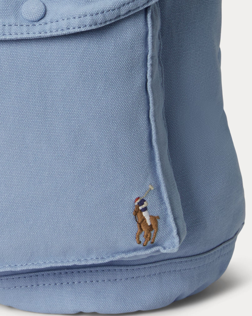 Sac à dos à rabat en toile