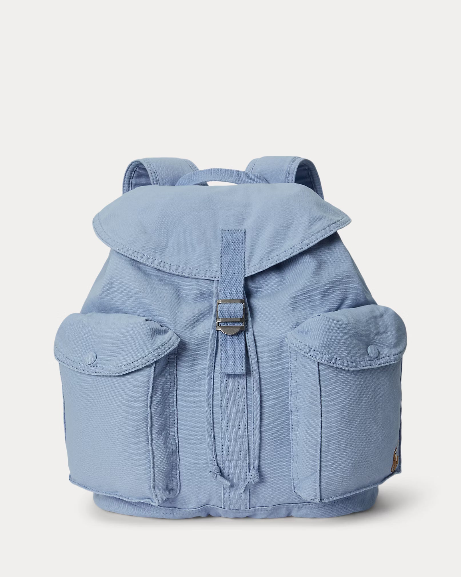 Sac à dos à rabat en toile