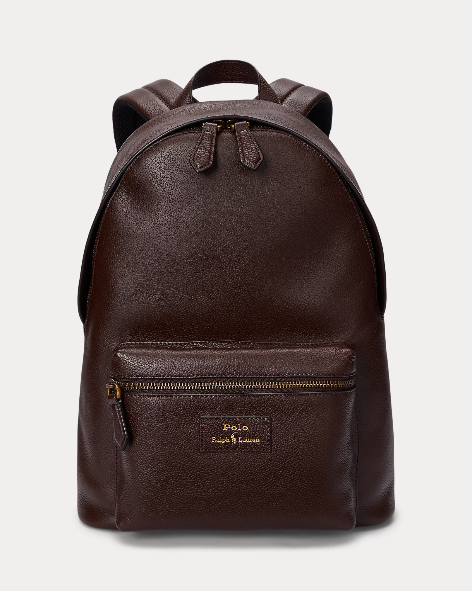Sac à dos en cuir chagrin
