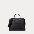 Sacoche en cuir chagrin