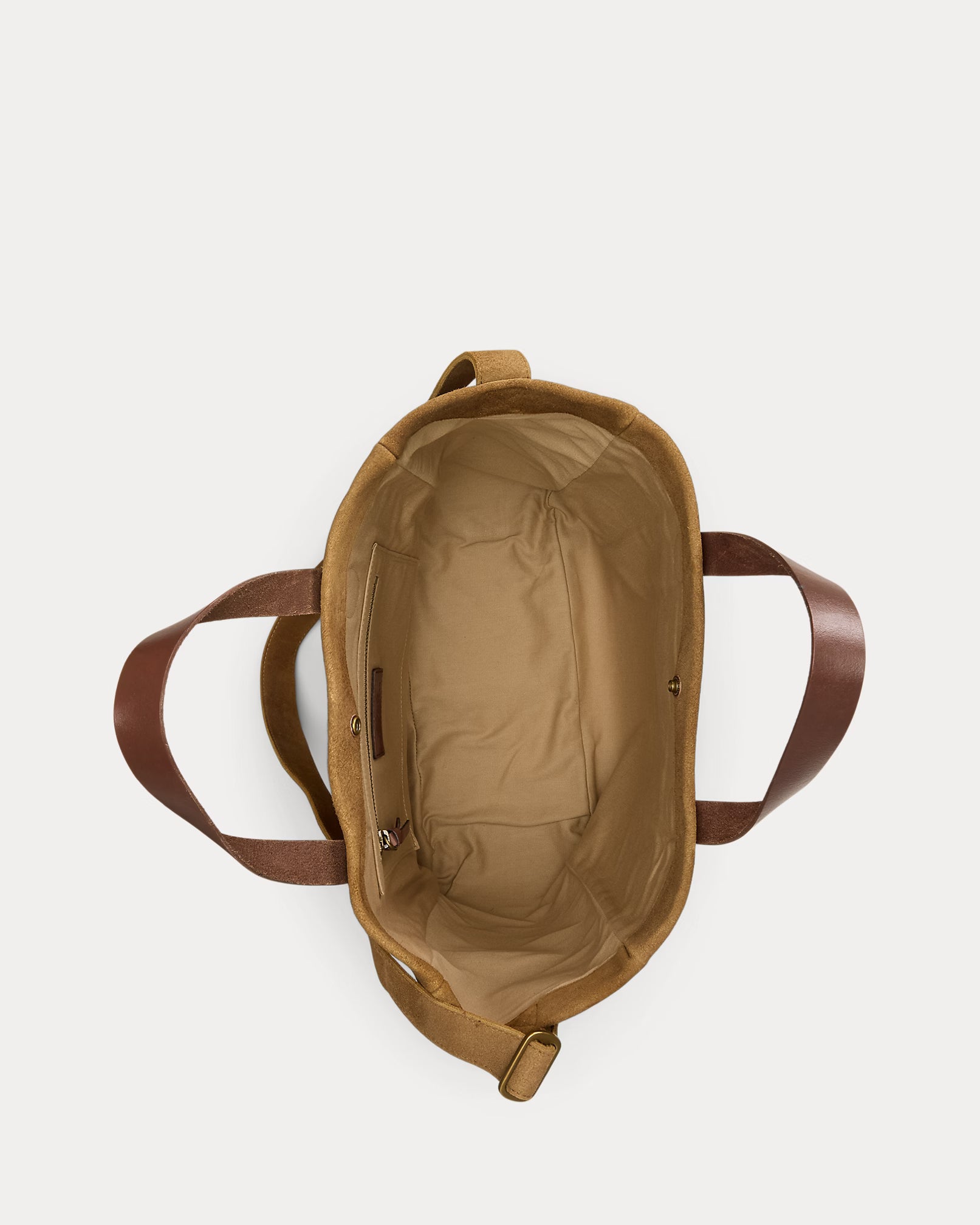 Polo Bear Roughout Suede Tote