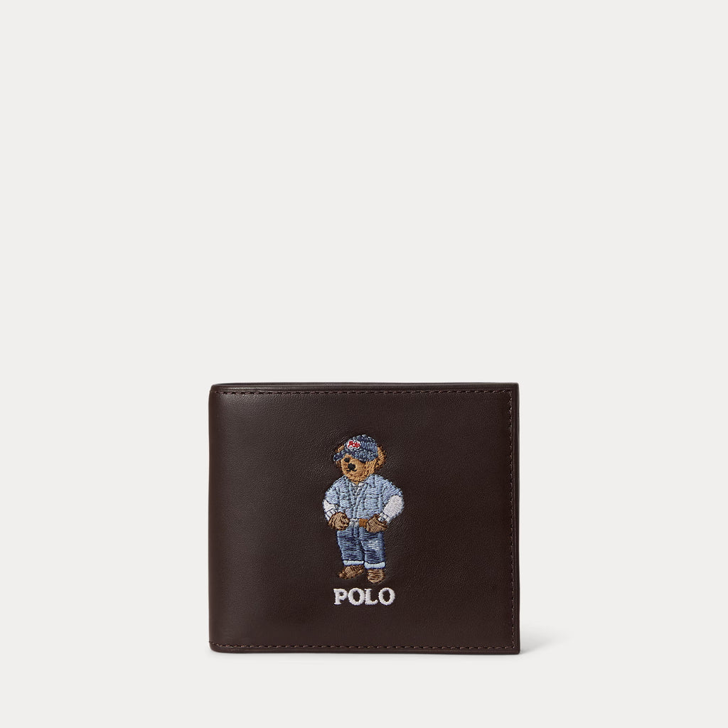 Portefeuille Polo Bear cuir