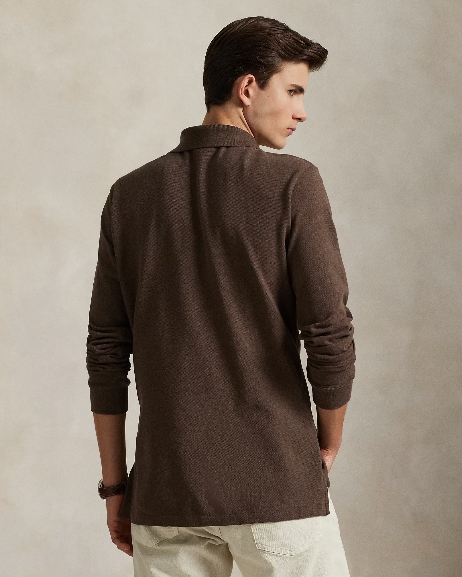 Polo en piqué Custom Slim Fit