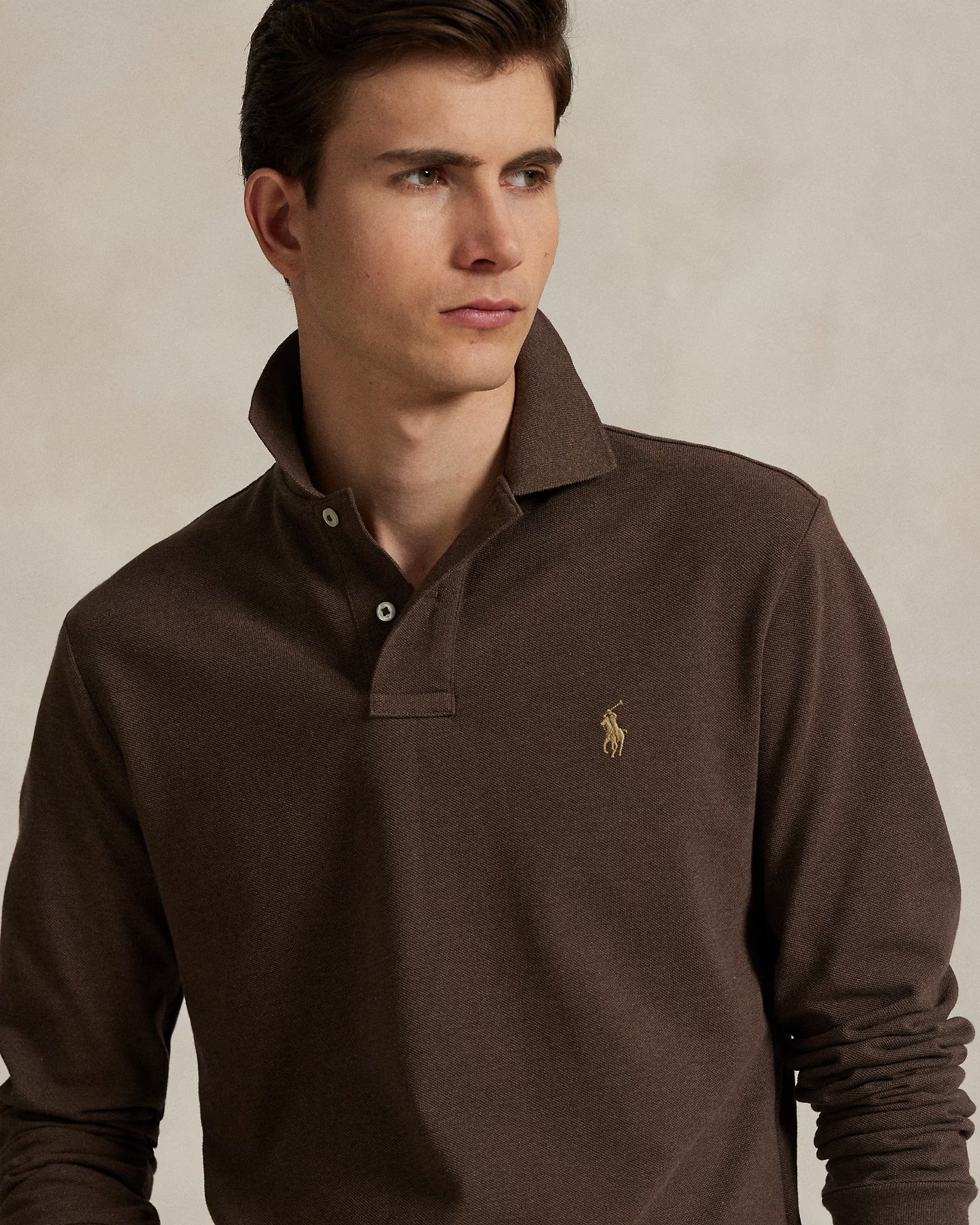 Polo en piqué Custom Slim Fit