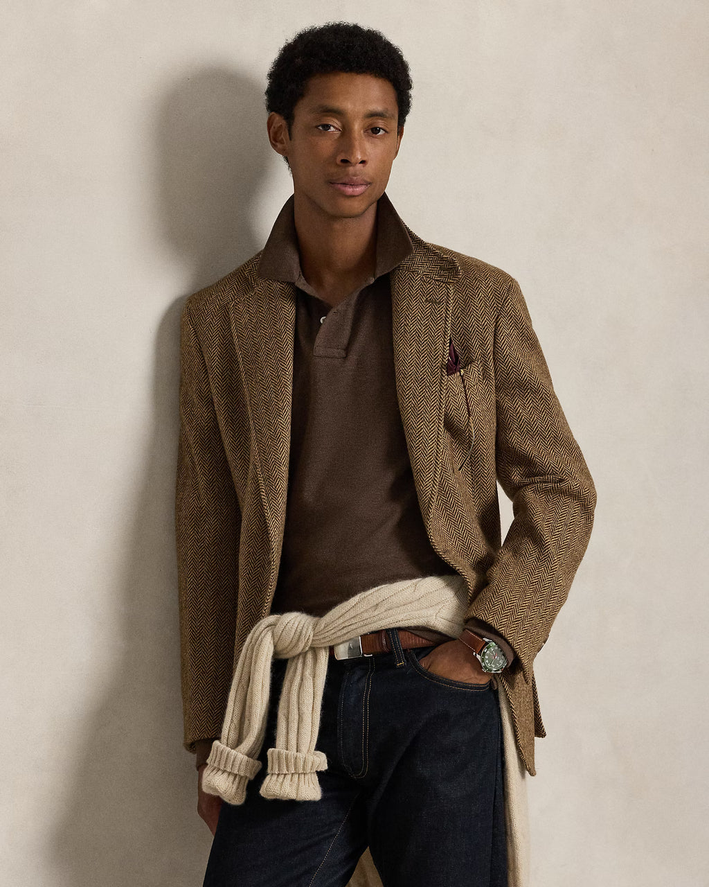 Polo en piqué Custom Slim Fit