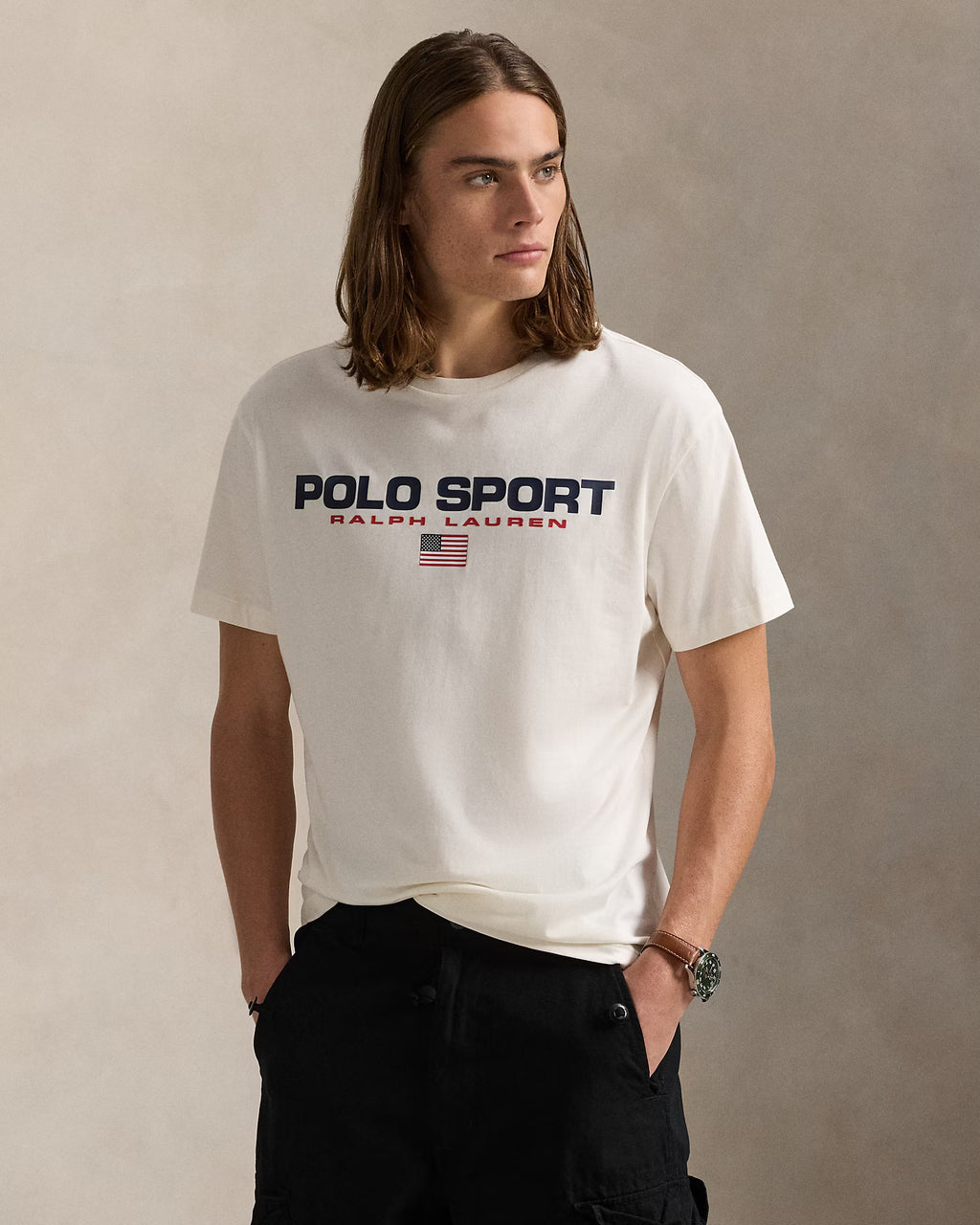 T-shirt Polo Sport Classic Fit en jersey