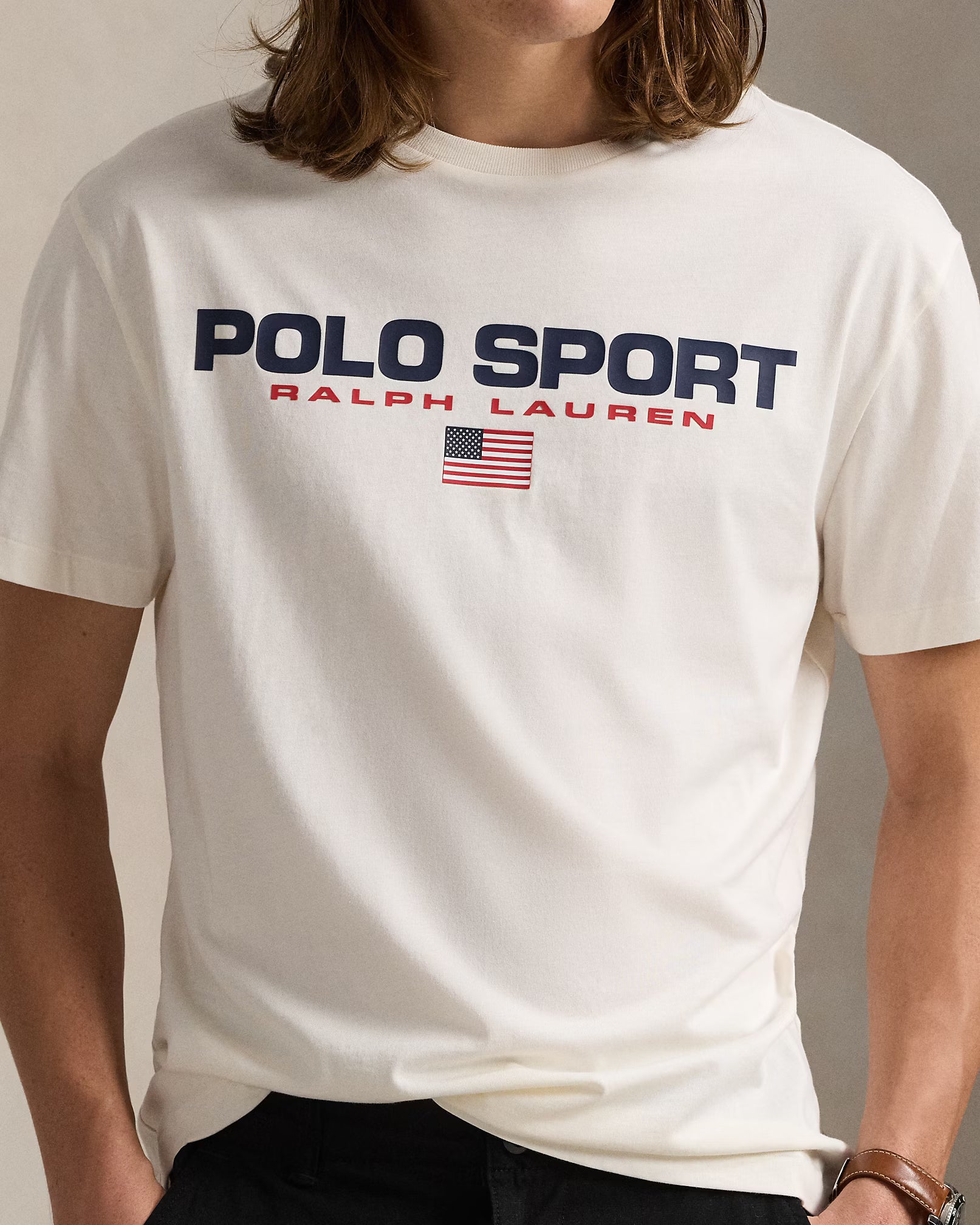 T-shirt Polo Sport Classic Fit en jersey