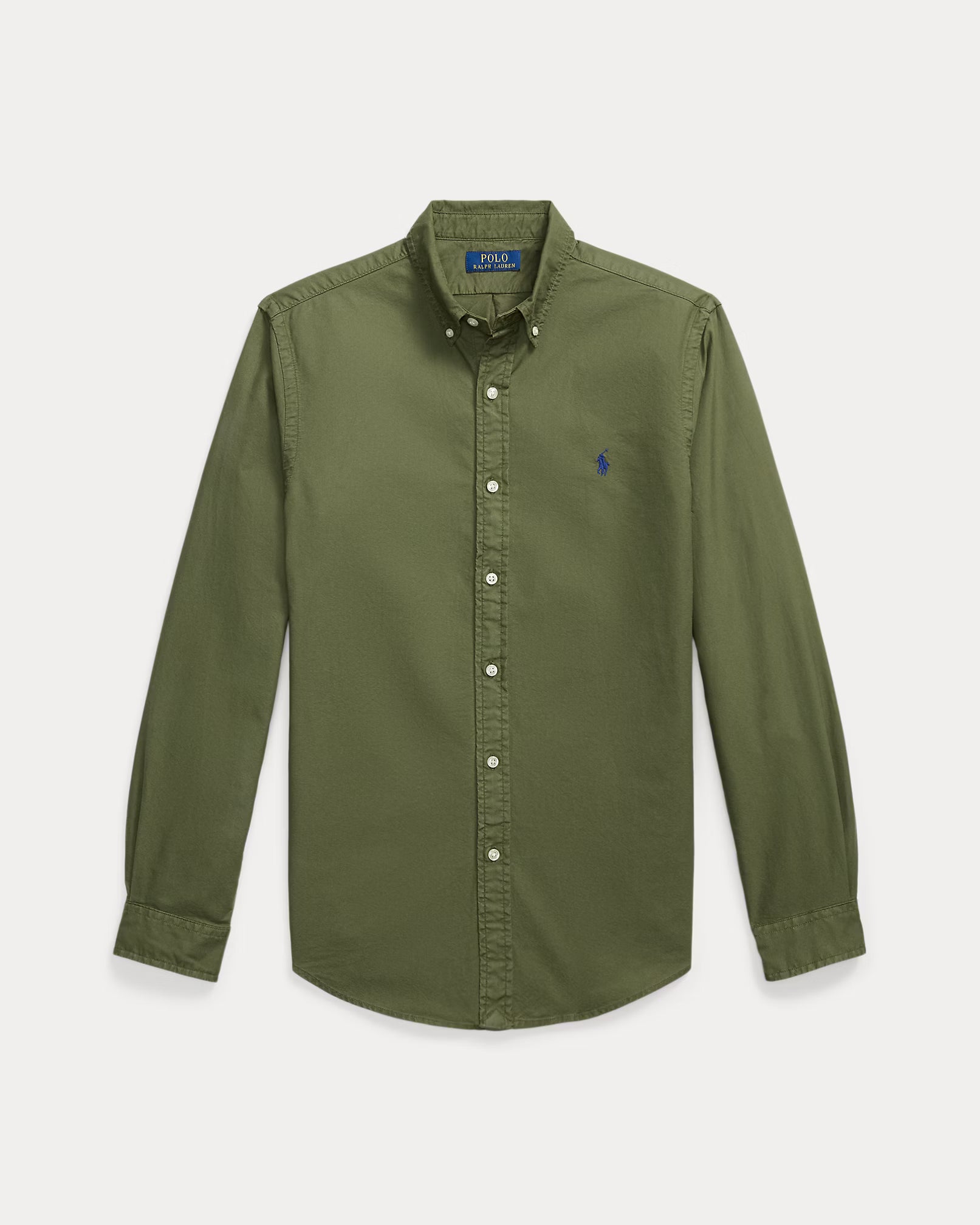 Chemise Oxford Slim Fit teinte en pièce