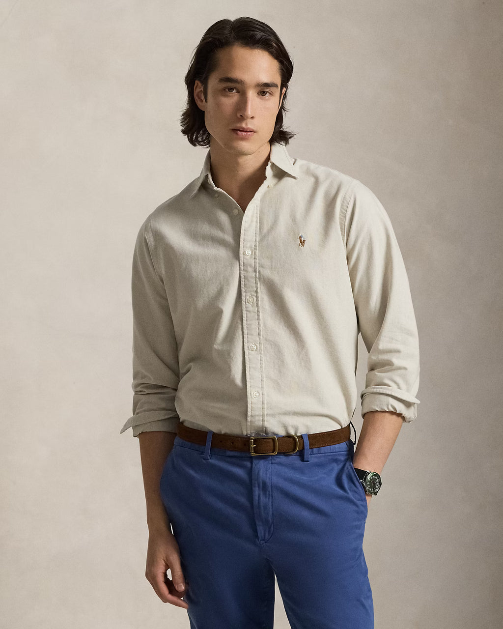 La chemise Oxford iconique