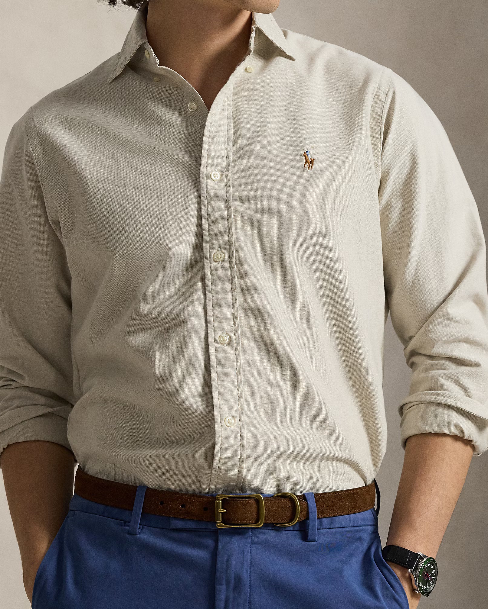 La chemise Oxford iconique