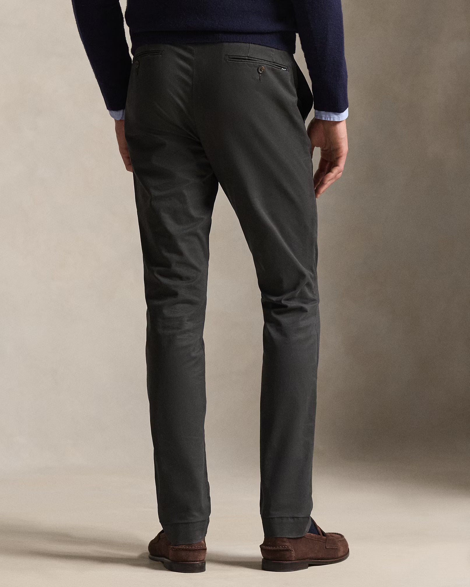 Pantalon Greenwich slim en chino stretch