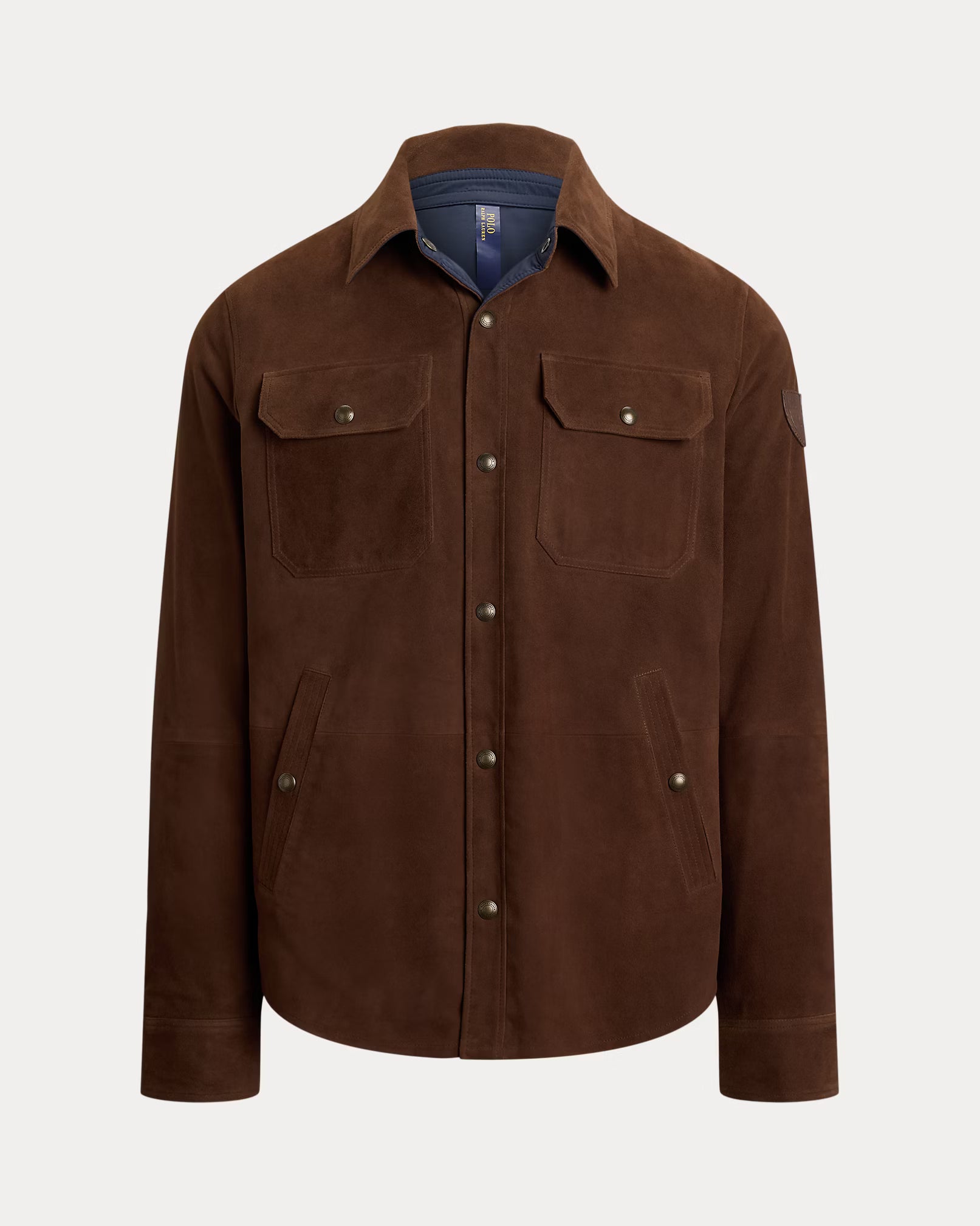 Surchemise réversible daim et taffetas