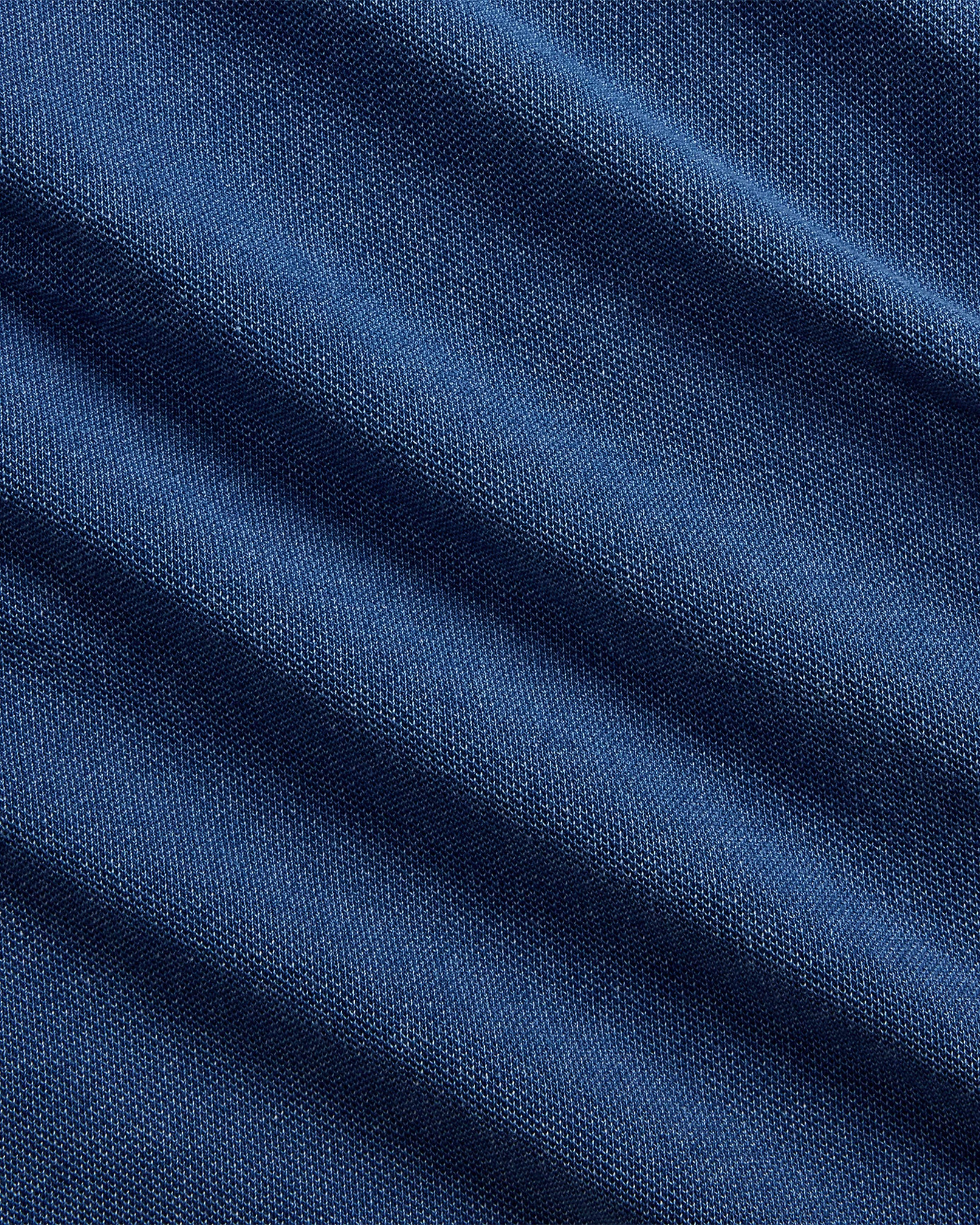 Chemise ultra-légère en piqué indigo